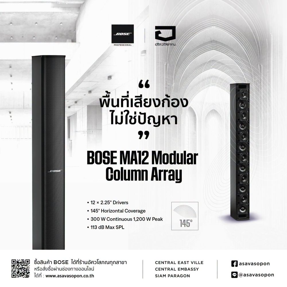 Bose Professional Panaray MA12