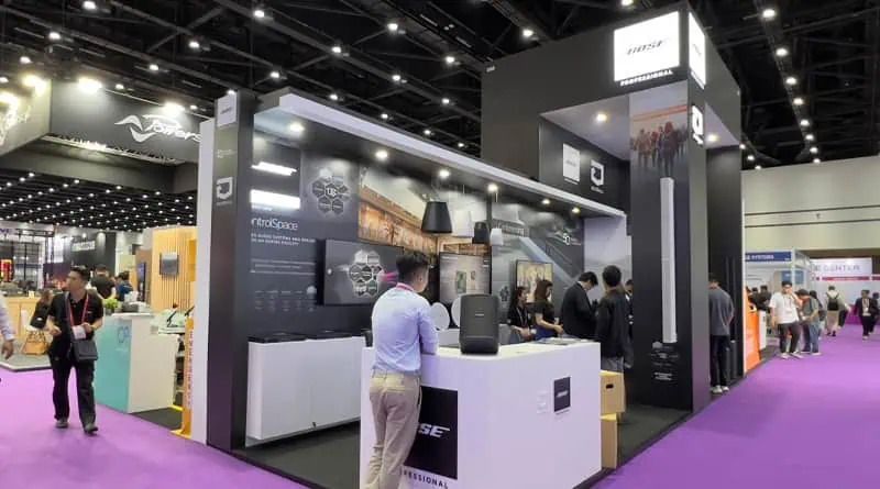 อัศวโสภณ และ BOSE Professional เปิดตัวสินค้าใหม่ในงาน InfoComm Asia 2024