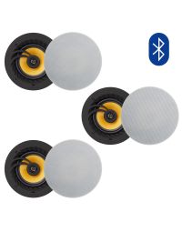 Lithe Audio  Bluetooth Wireless 6.5'' Ceiling Speaker ( 3 Master And 3 Passive )